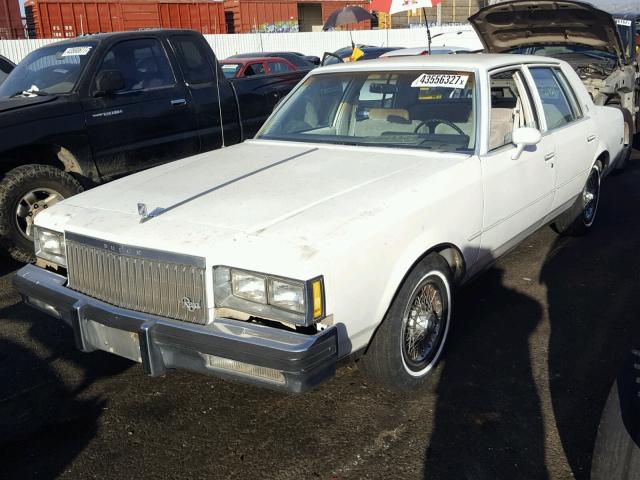 1G4AM69A5DH819404 - 1983 BUICK REGAL WHITE photo 2