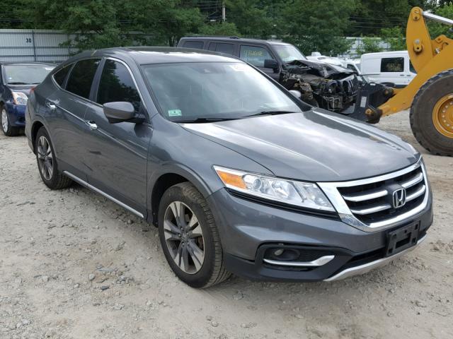 5J6TF2H58EL000044 - 2014 HONDA CROSSTOUR GRAY photo 1