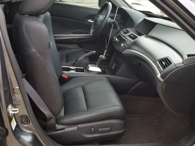 5J6TF2H58EL000044 - 2014 HONDA CROSSTOUR GRAY photo 5