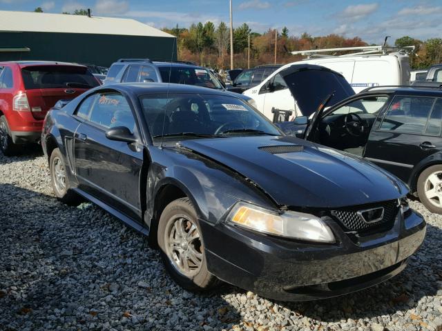 1FAFP4040YF207552 - 2000 FORD MUSTANG BLACK photo 1