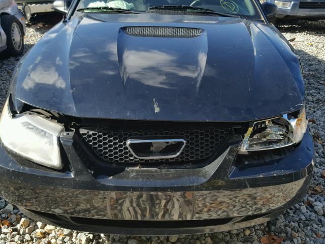 1FAFP4040YF207552 - 2000 FORD MUSTANG BLACK photo 7