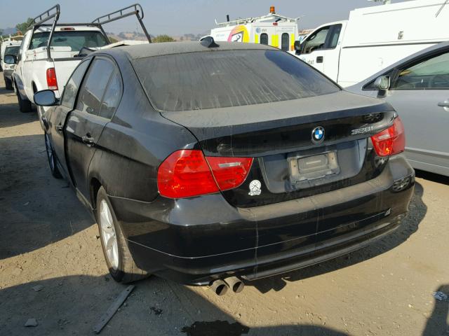 WBAPH5C55AA439621 - 2010 BMW 328 I SULE BLACK photo 3