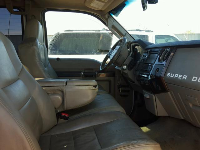 1FTWW31R38EA59243 - 2008 FORD F350 SRW S WHITE photo 5