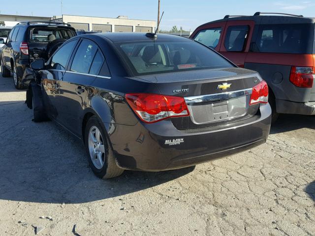 1G1PE5SB3G7100714 - 2016 CHEVROLET CRUZE LIMI BLACK photo 3