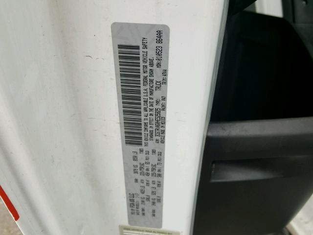 3C6TRVAG0HE525825 - 2017 RAM PROMASTER 白色 照片 10