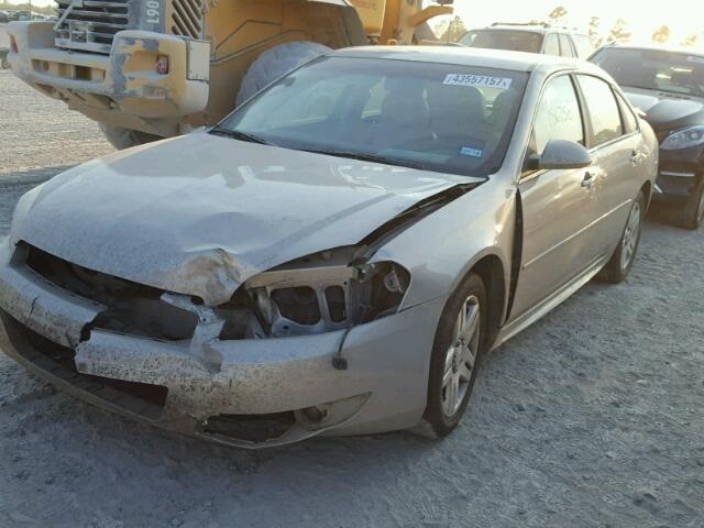 2G1WG5EK7B1309431 - 2011 CHEVROLET IMPALA LT Ոսկեգույն լուսանկար 2