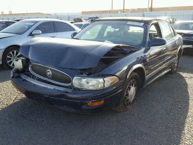 1G4HP52K634142226 - 2003 BUICK LESABRE CU BLUE photo 2