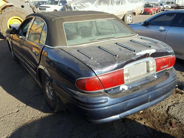 1G4HP52K634142226 - 2003 BUICK LESABRE CU BLUE photo 3