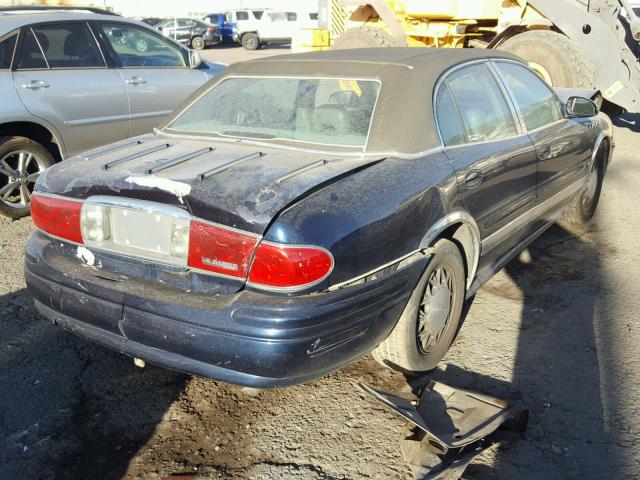 1G4HP52K634142226 - 2003 BUICK LESABRE CU BLUE photo 4