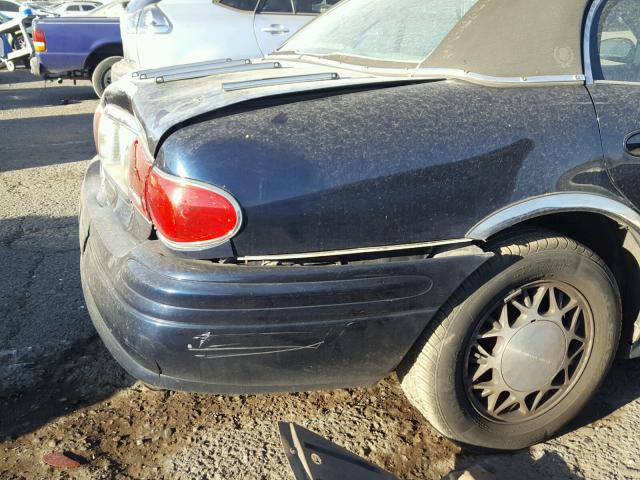 1G4HP52K634142226 - 2003 BUICK LESABRE CU BLUE photo 9