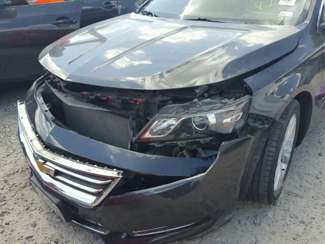 2G1125S30F9112372 - 2015 CHEVROLET IMPALA LT GRAY photo 9