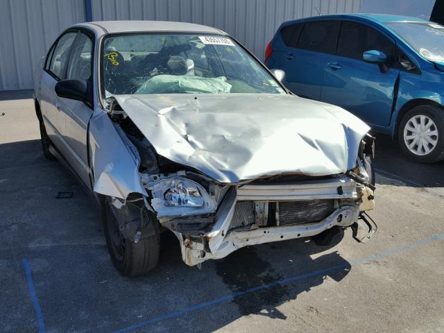 2HGEJ6617YH566073 - 2000 HONDA CIVIC BASE Gümüş foto 1