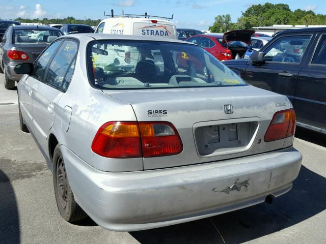 2HGEJ6617YH566073 - 2000 HONDA CIVIC BASE Gümüş foto 3