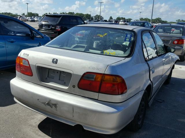 2HGEJ6617YH566073 - 2000 HONDA CIVIC BASE Gümüş foto 4