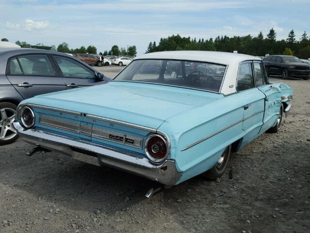 4E62X176061 - 1964 FORD GALAXY BLUE photo 4