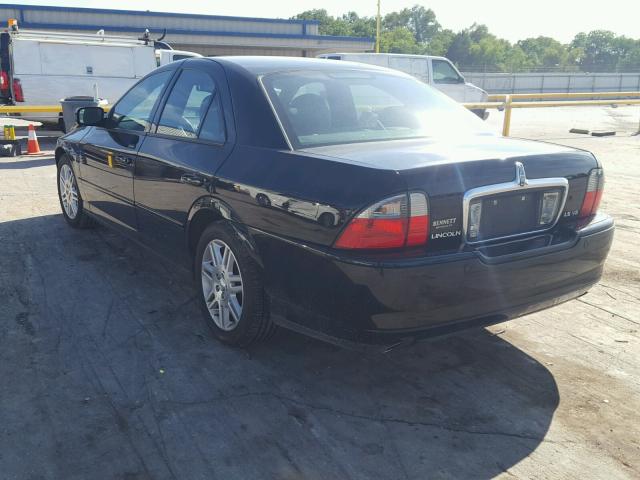 1LNHM87A04Y656786 - 2004 LINCOLN LS შავი ფოტო 3