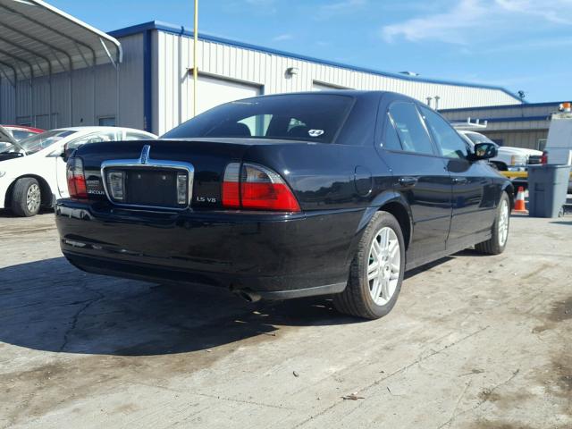 1LNHM87A04Y656786 - 2004 LINCOLN LS შავი ფოტო 4