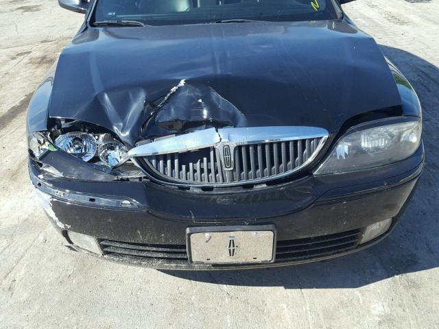 1LNHM87A04Y656786 - 2004 LINCOLN LS შავი ფოტო 9