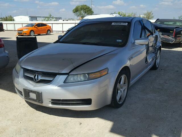 19UUA66244A018108 - 2004 ACURA TL SILVER photo 2