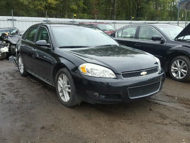 2G1WC5E35D1215331 - 2013 CHEVROLET IMPALA BLACK photo 1