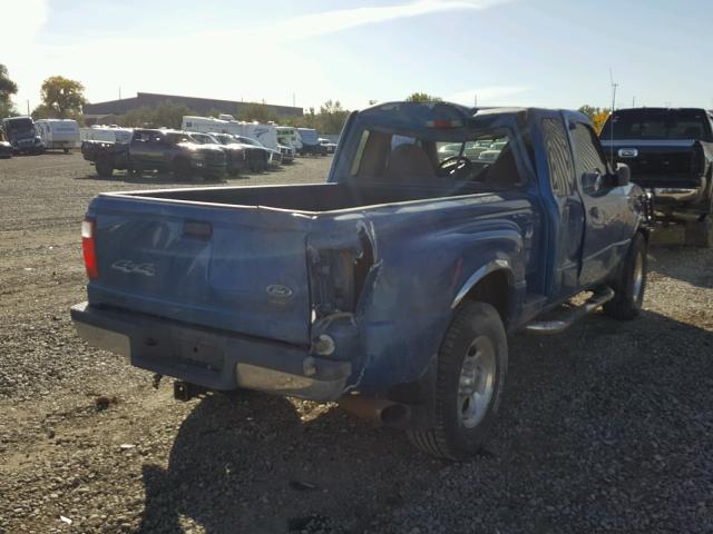 1FTZR15UX1PA14625 - 2001 FORD RANGER SUP BLUE photo 4