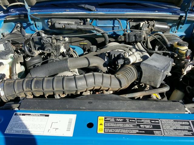1FTZR15UX1PA14625 - 2001 FORD RANGER SUP BLUE photo 7
