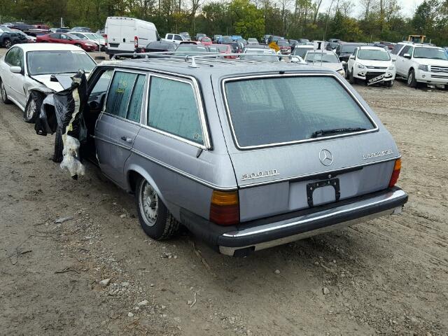 WDBAB93A3DN017633 - 1983 MERCEDES-BENZ 300 TDT GRAY photo 3