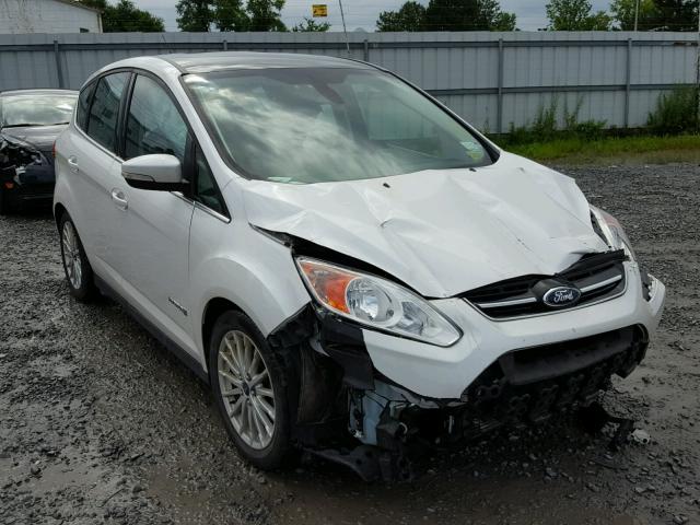 1FADP5BU5FL100408 - 2015 FORD C-MAX SEL WHITE photo 1