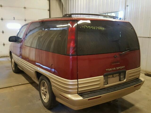 1GMDU06L3ST248795 - 1995 PONTIAC TRANS SPOR MAROON photo 3