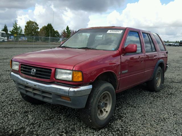 4S6CY58V1S4400246 - 1995 HONDA PASSPORT RED photo 2