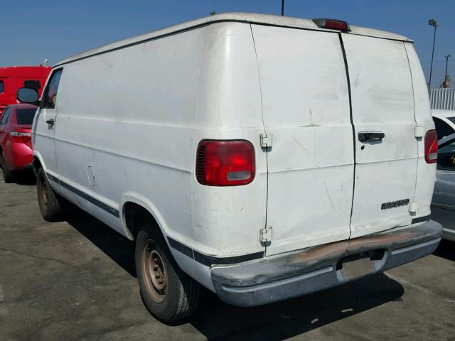 2B7JB21Y9XK519944 - 1999 DODGE RAM VAN B2 WHITE photo 3