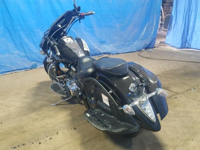 JYAVP22E6AA009458 - 2010 YAMAHA XV1900 CT BLACK photo 3