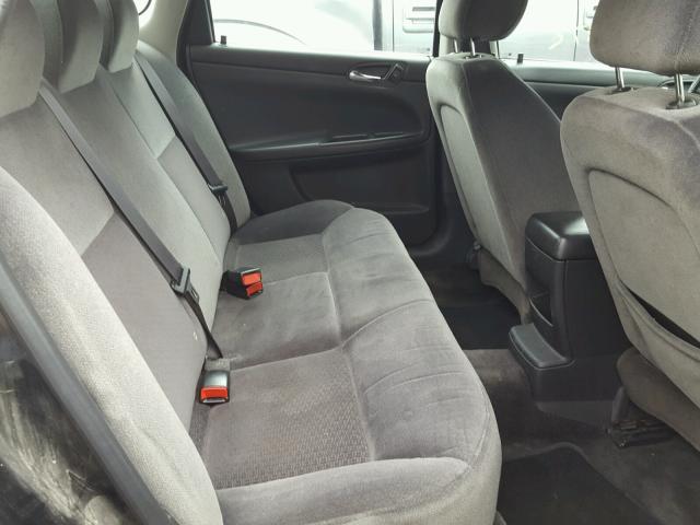 2G1WT57N291267456 - 2009 CHEVROLET IMPALA BLACK photo 6