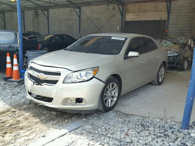 1G11C5SA7DF183360 - 2013 CHEVROLET MALIBU 1LT TAN photo 2