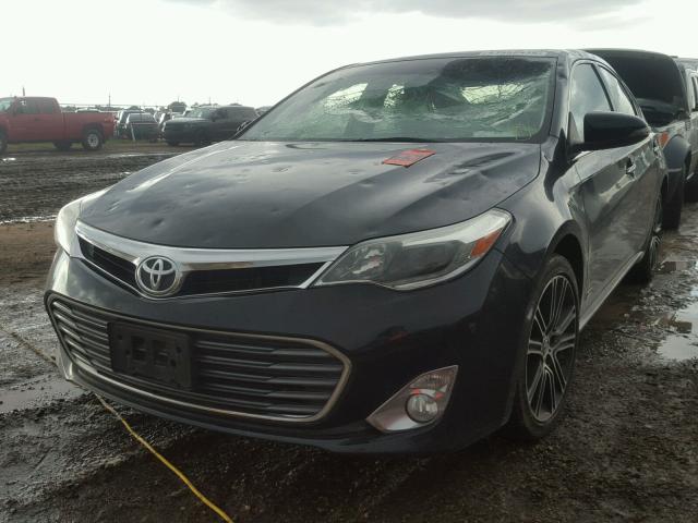 4T1BK1EB0FU142834 - 2015 TOYOTA AVALON XLE BLACK photo 2