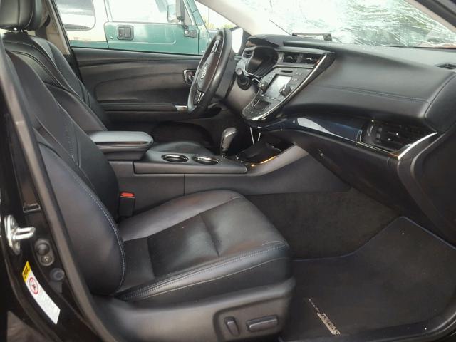 4T1BK1EB0FU142834 - 2015 TOYOTA AVALON XLE BLACK photo 5