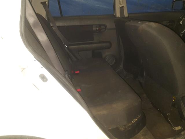 JTLKE50E491061107 - 2009 TOYOTA SCION XB Weiß Foto 6