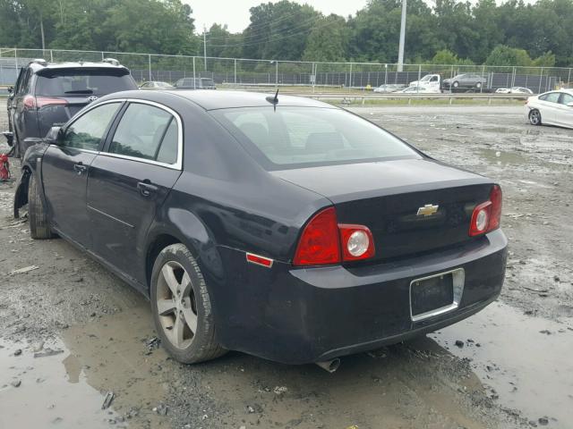 1G1ZJ57B28F210917 - 2008 CHEVROLET MALIBU 2LT BLACK photo 3