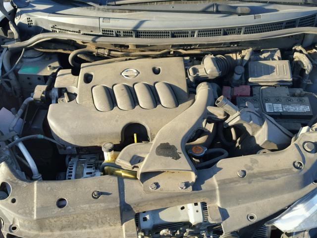 3N1BC13E57L350768 - 2007 NISSAN VERSA S GRAY photo 7