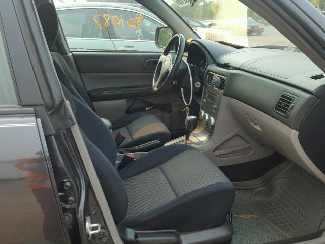 JF1SG66678H713564 - 2008 SUBARU FORESTER S 灰色 照片 5
