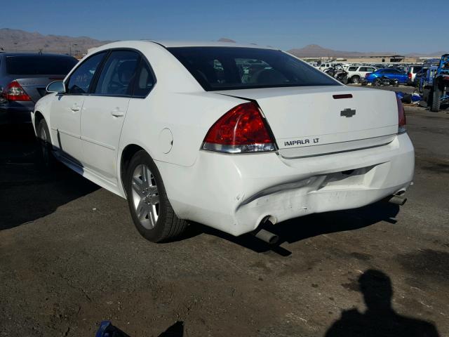 2G1WG5E39D1241449 - 2013 CHEVROLET IMPALA LT WHITE photo 3