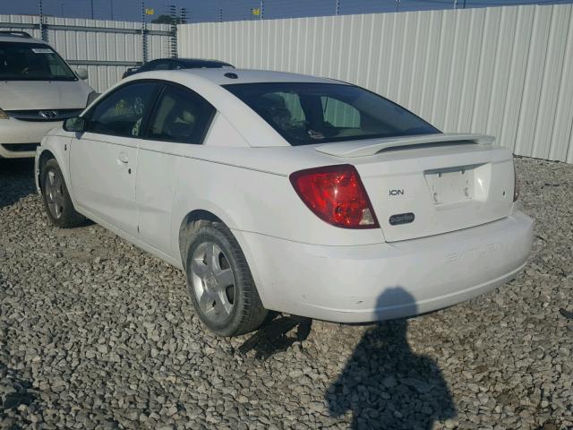 1G8AN15F07Z160128 - 2007 SATURN ION LEVEL WHITE photo 3