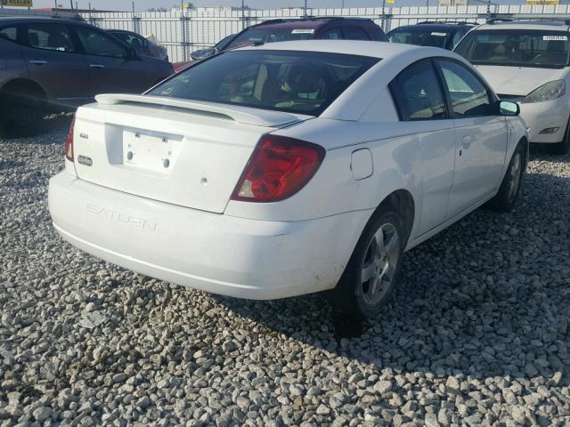 1G8AN15F07Z160128 - 2007 SATURN ION LEVEL WHITE photo 4