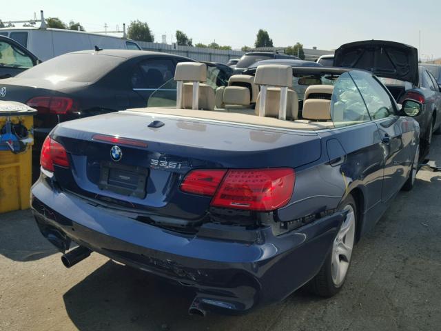 WBADX7C5XDJ589908 - 2013 BMW 335 BLUE photo 4