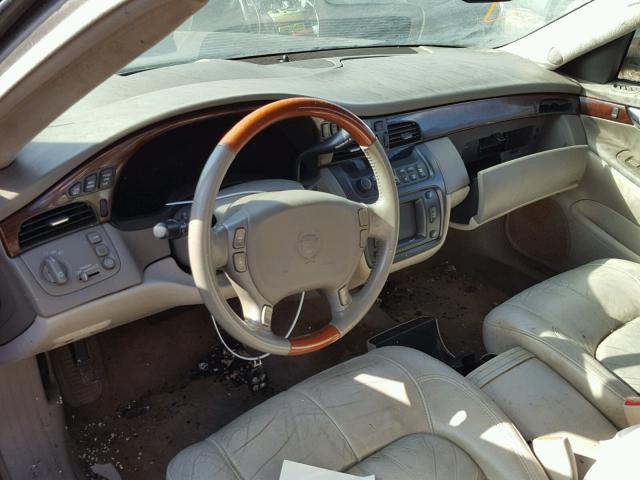 1G6KE57Y51U139797 - 2001 CADILLAC DEVILLE DH GRAY photo 9