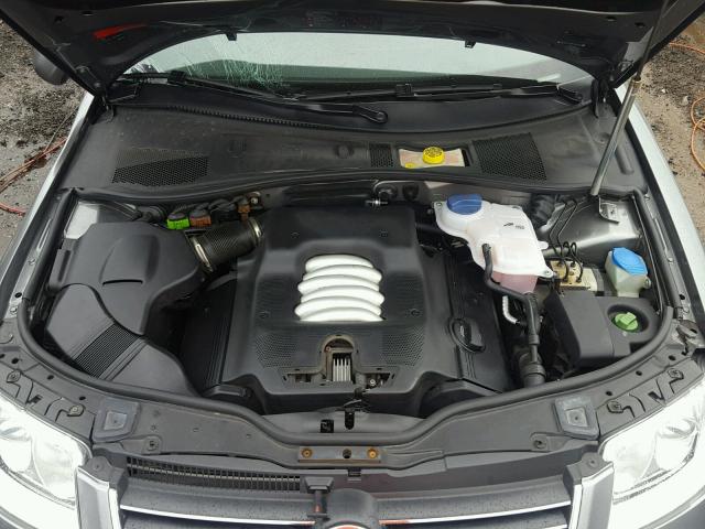 WVWWH63B82E394646 - 2002 VOLKSWAGEN PASSAT GLX GRAY photo 7