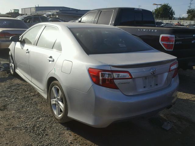 4T1BF1FK3EU754690 - 2014 TOYOTA CAMRY L SILVER photo 3