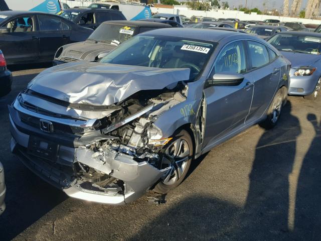 2HGFC2F50GH576940 - 2016 HONDA CIVIC LX SILVER photo 2