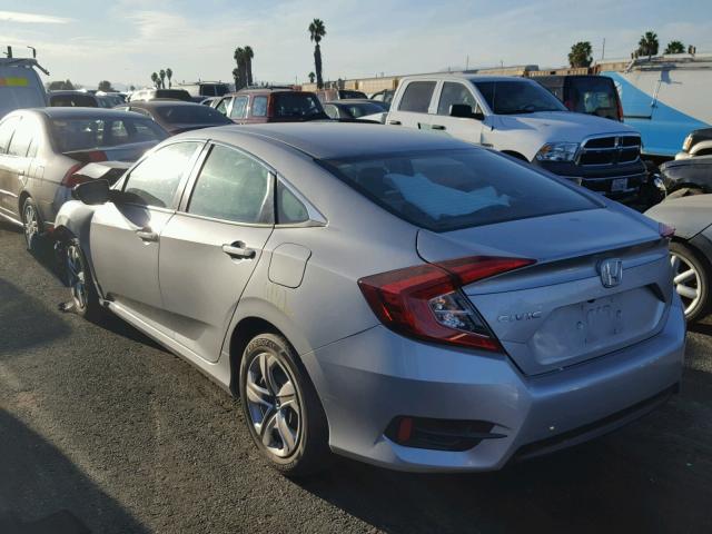 2HGFC2F50GH576940 - 2016 HONDA CIVIC LX SILVER photo 3