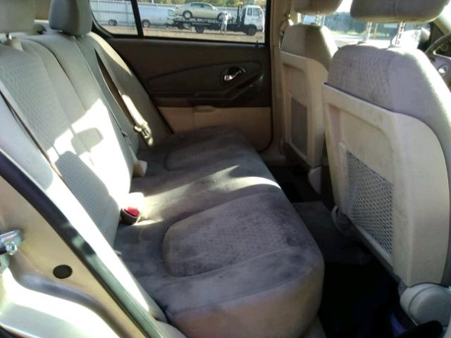 1G1ZT58NX8F138514 - 2008 CHEVROLET MALIBU ოქროსფერი ფოტო 6